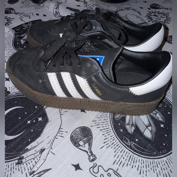 Adidas Sambarose 'Core Black' Women's - B28156 Size 6.5 - Picture 4 of 9